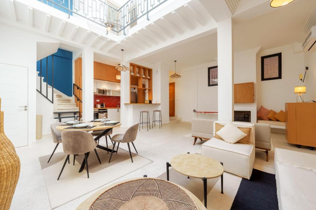 Riad Privatise - 2 Chambres & Petit Dejeuner -Terrasse Marrakesh Exterior photo